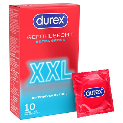 DUREX - GEFÜHLSECHT EXTRA GROSS XXL