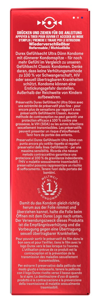 DUREX - GEFÜHLSECHT ULTRA DÜNN