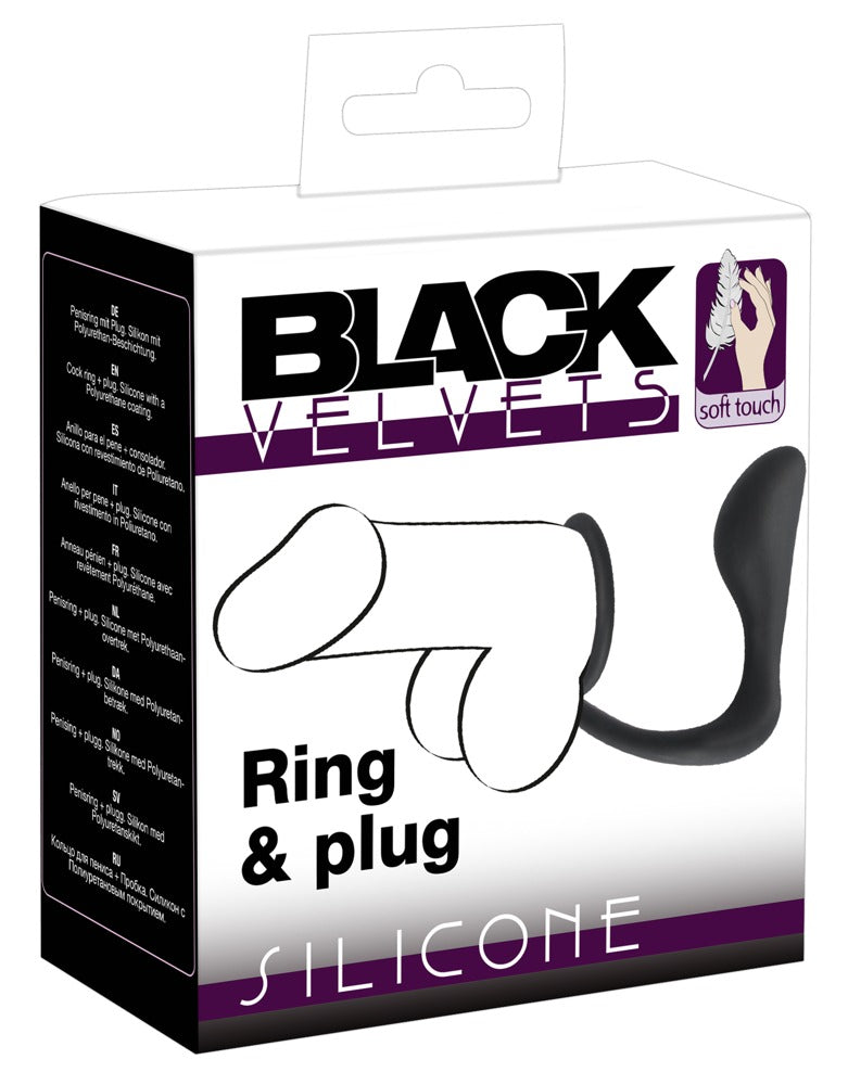 BLACK VELVETS - RING & PLUG