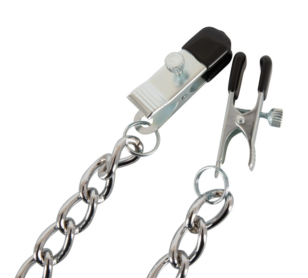 BAD KITTY - CHAIN WITH CLAMPS