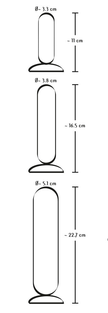 YOU2TOYS - ANAL TRAINING SET DILDOS