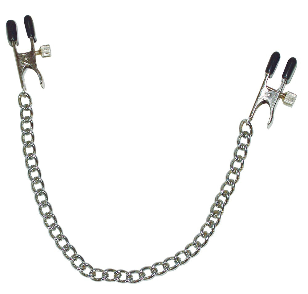 FETISH COLLECTION - BOOB CHAIN WITH NIPPLE CLAMPS