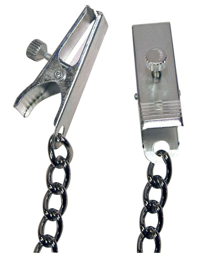 FETISH COLLECTION - BOOB CHAIN WITH NIPPLE CLAMPS