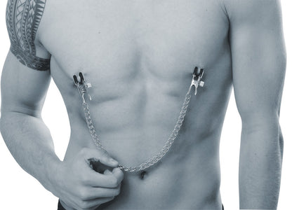 FETISH COLLECTION - BOOB CHAIN WITH NIPPLE CLAMPS