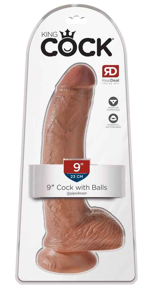 KING COCK - COCK 9" WITH BALLS