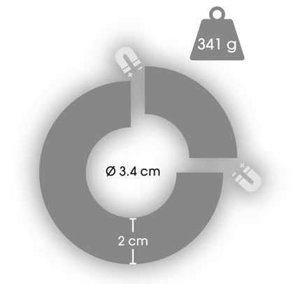 FETISH COLLECTION - MAGNETIC BALL STRETCHER