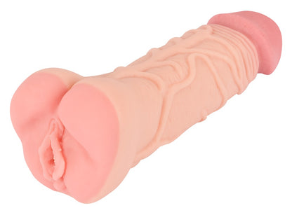 NATURE SKIN - 2IN1 EXTENSION + MASTURBATOR