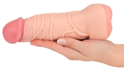 NATURE SKIN - 2IN1 EXTENSION + MASTURBATOR