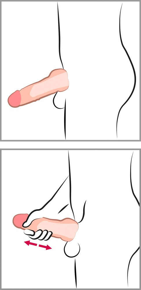 NATURE SKIN - 2IN1 EXTENSION + MASTURBATOR