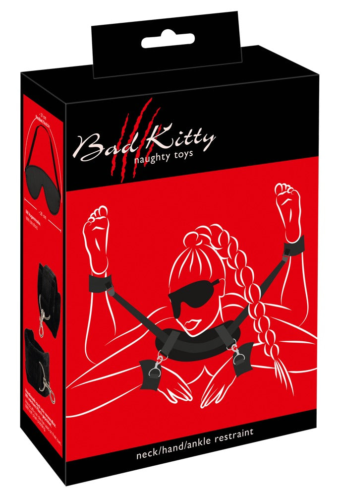 BAD KITTY - NECK-WRIST-ANKLE RESTRAINT