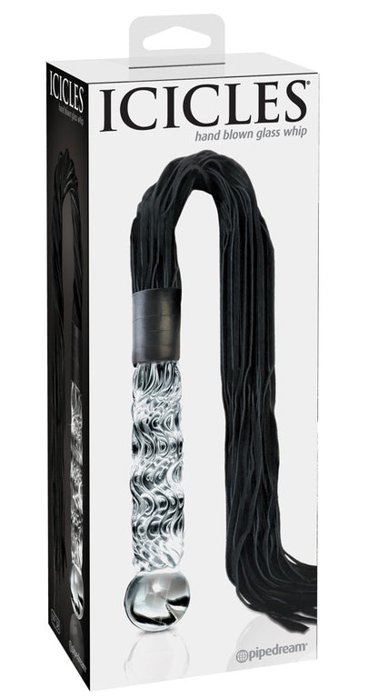 ICICLES - HAND BLOWN GLASS WHIP