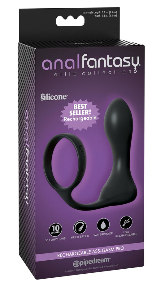 ANAL FANTASY ELITE - RECHARGEABLE ASS-GASM PRO