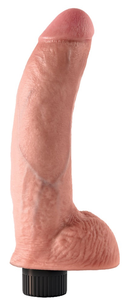KING COCK - 9" VIBRATING COCK WITH BALLS