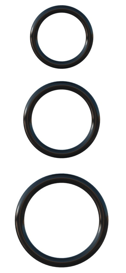 FANTASY C-RINGZ - SILICONE 3-RING STAMINA SET