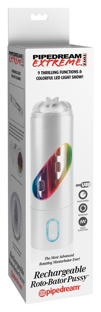 PDX EXTREME - RECHARGEABLE ROTO-BATOR PUSSY