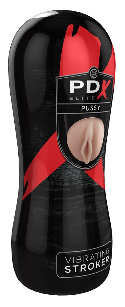 PDX ELITE - PUSSY VIBRATING STROKER