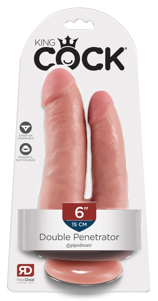 KING COCK - DILDO DOUBLE PENETRATOR