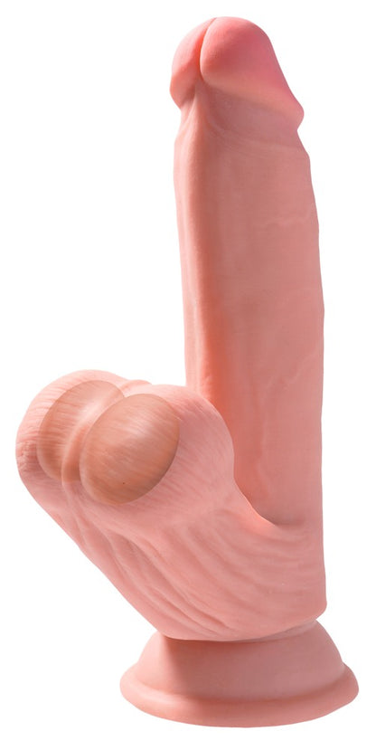 KING COCK PLUS - TRIPLE DENSITY COCK WITH SWINGING BALLS