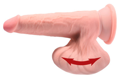 KING COCK PLUS - TRIPLE DENSITY COCK WITH SWINGING BALLS