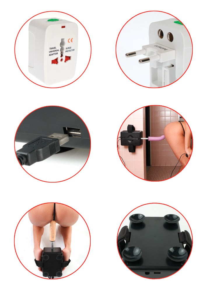 FETISH FANTASY SERIES - INTERNATIONAL PORTABLE SEX MACHINE