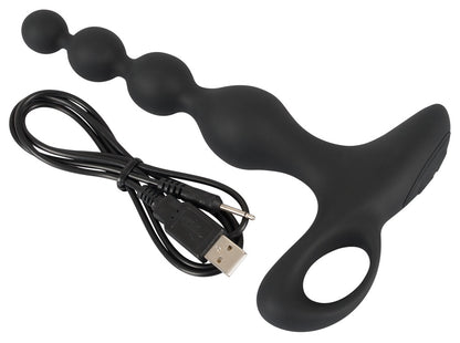BLACK VELVETS - RECHARGEABLE ANAL BEADS