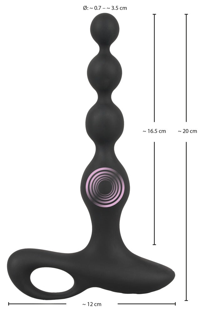 BLACK VELVETS - RECHARGEABLE ANAL BEADS