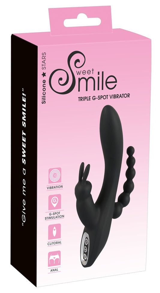 SWEET SMILE - TRIPLE G-SPOT VIBRATOR