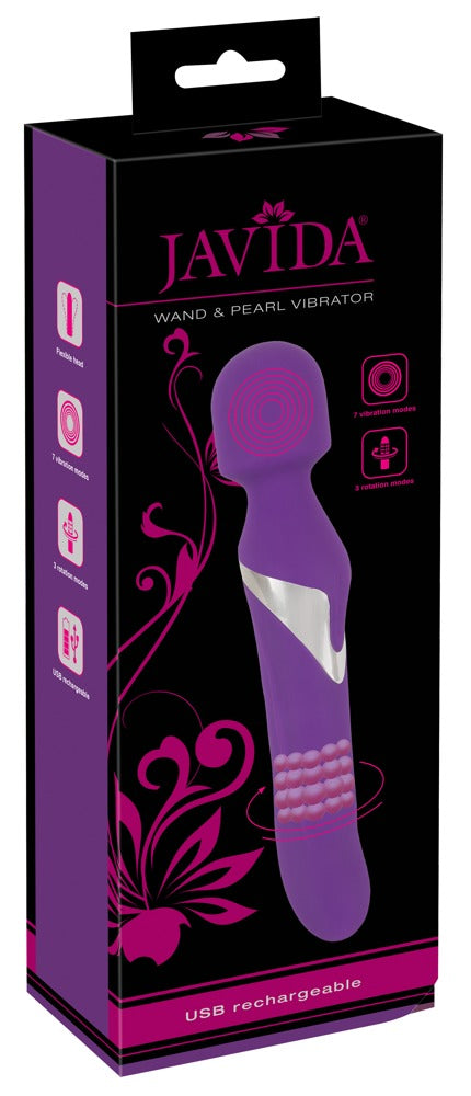 JAVIDA - WAND & PEARL VIBRATOR
