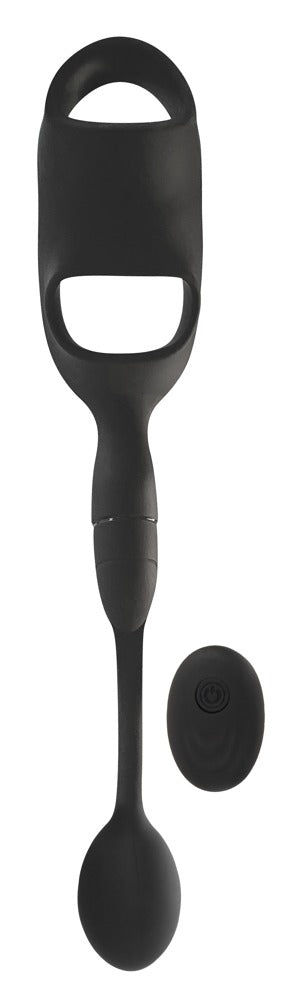 REBEL - COCK RING WITH RC BUTT PLUG