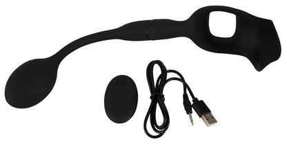 REBEL - COCK RING WITH RC BUTT PLUG