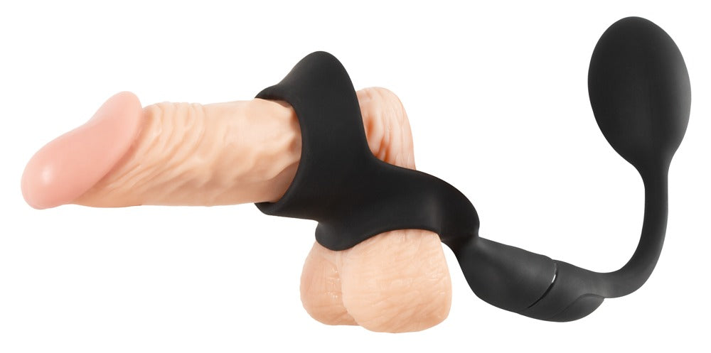 REBEL - COCK RING WITH RC BUTT PLUG