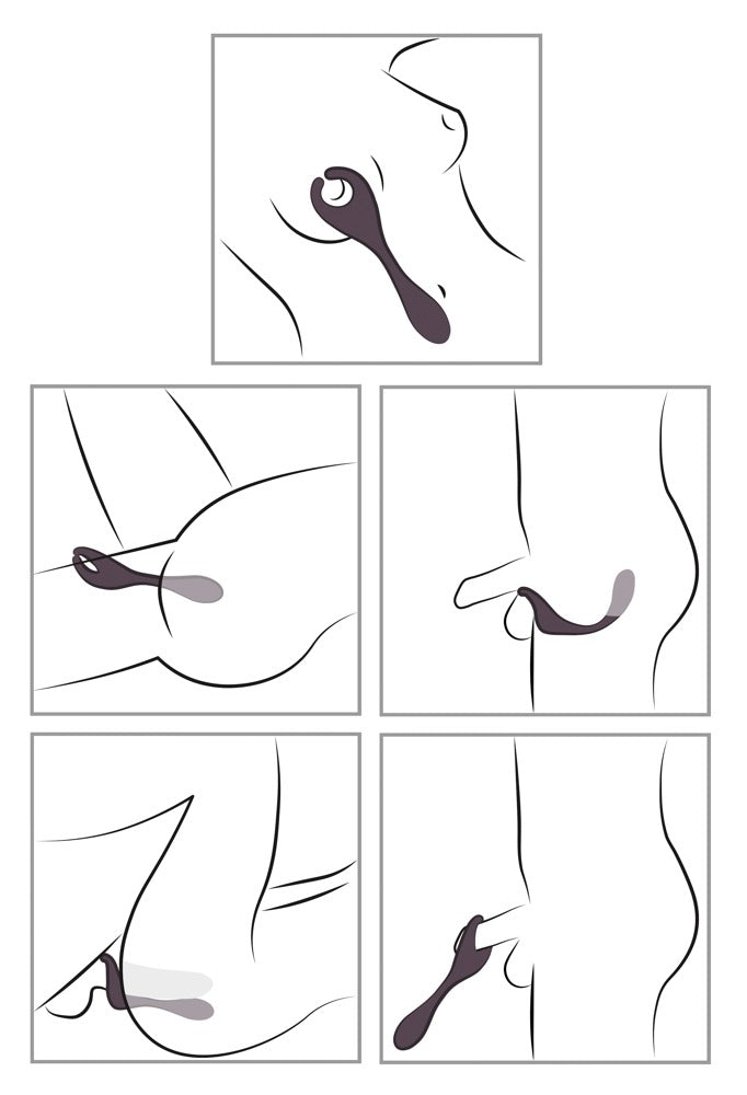 COUPLES CHOICE - REMOTE CONTROLLED COUPLE'S VIBRATOR