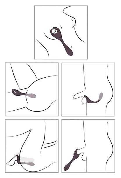 COUPLES CHOICE - REMOTE CONTROLLED COUPLE'S VIBRATOR