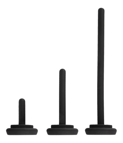 REBEL - GLANS VIBRATOR WITH 3 ATTACHABLE DILATORS