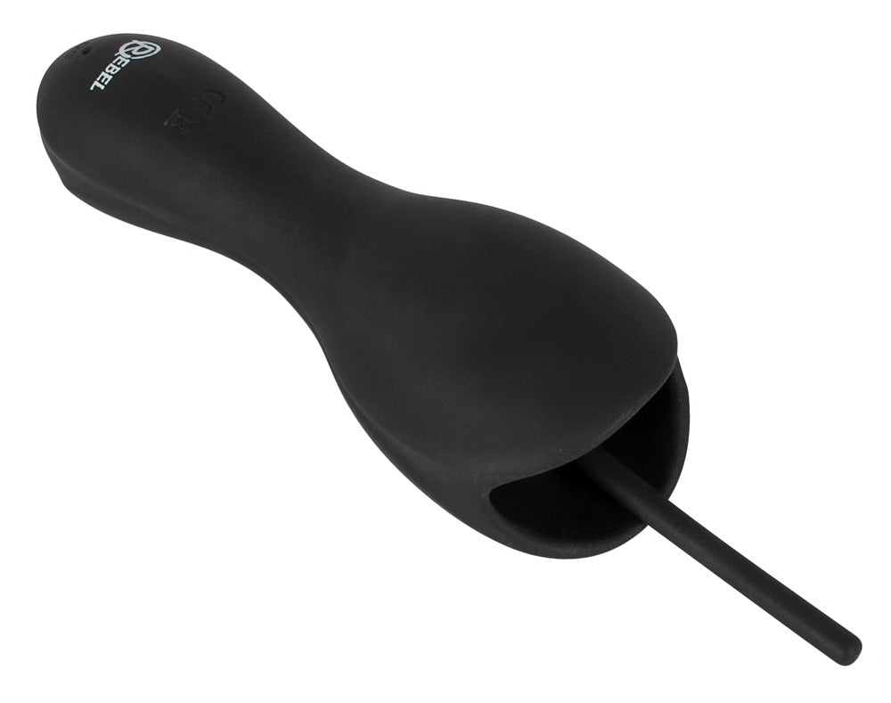 REBEL - GLANS VIBRATOR WITH 3 ATTACHABLE DILATORS