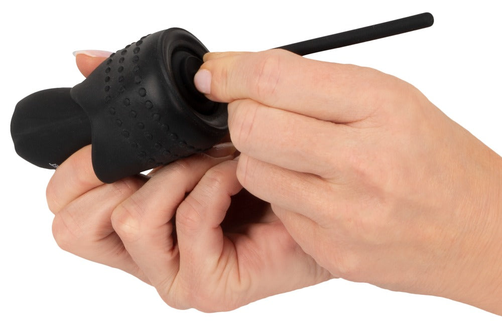 REBEL - GLANS VIBRATOR WITH 3 ATTACHABLE DILATORS