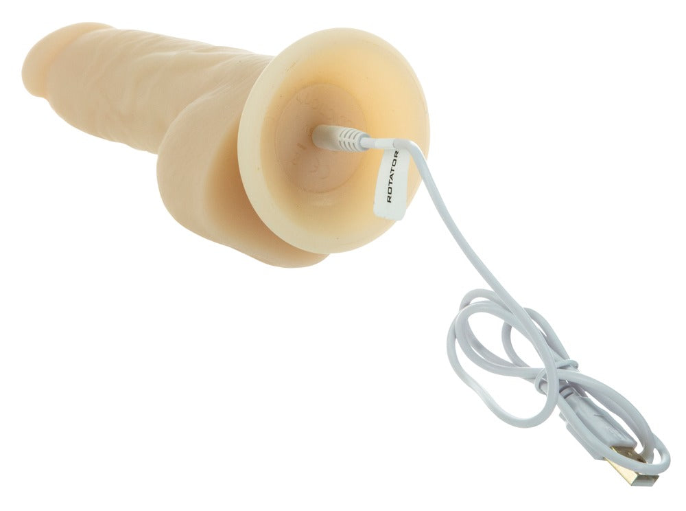 NAKED ADDICTION - 7" ROTATING & VIBRATING DONG