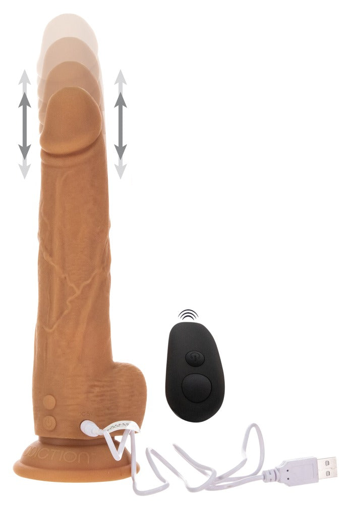 NAKED ADDICTION - 9" THRUSTING DONG