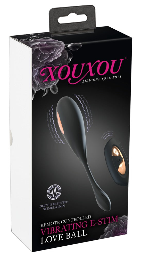 XOUXOU - RC VIBRATING E-STIM LOVE BALL