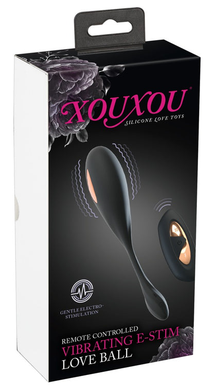 XOUXOU - RC VIBRATING E-STIM LOVE BALL