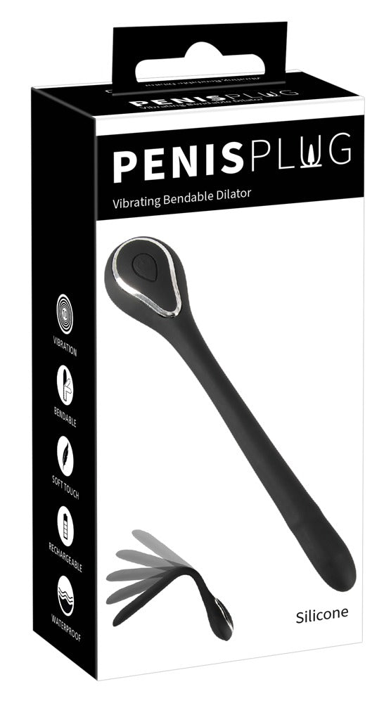 PENISPLUG - VIBRATING BENDABLE DILATOR