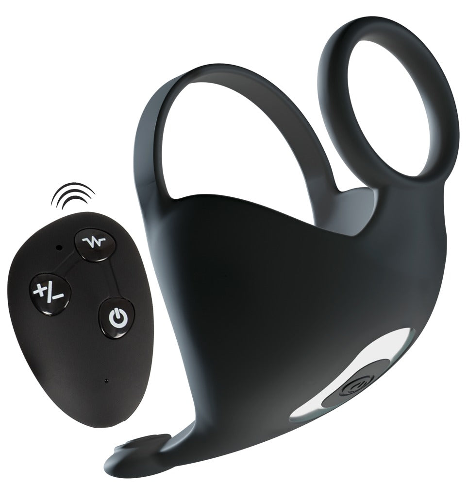 REBEL - COCK RING WITH RC BALL MASSAGER