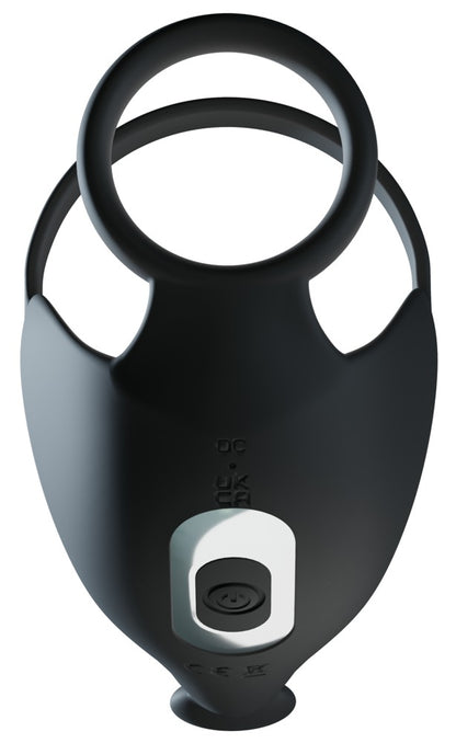 REBEL - COCK RING WITH RC BALL MASSAGER