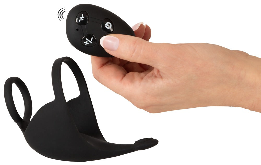 REBEL - COCK RING WITH RC BALL MASSAGER