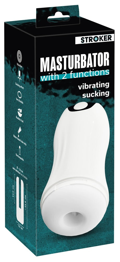STROKER - MASTURBATOR WITH 2 FUNCTIONS