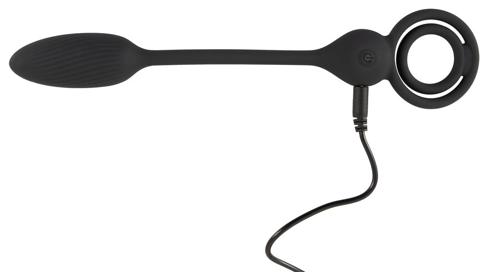 REBEL - COCK AND BALL RING WITH RC BUTT PLUG