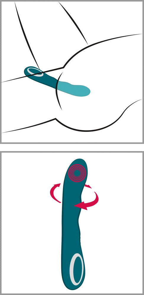 SWEET SMILE - ROTATING G-SPOT VIBRATOR