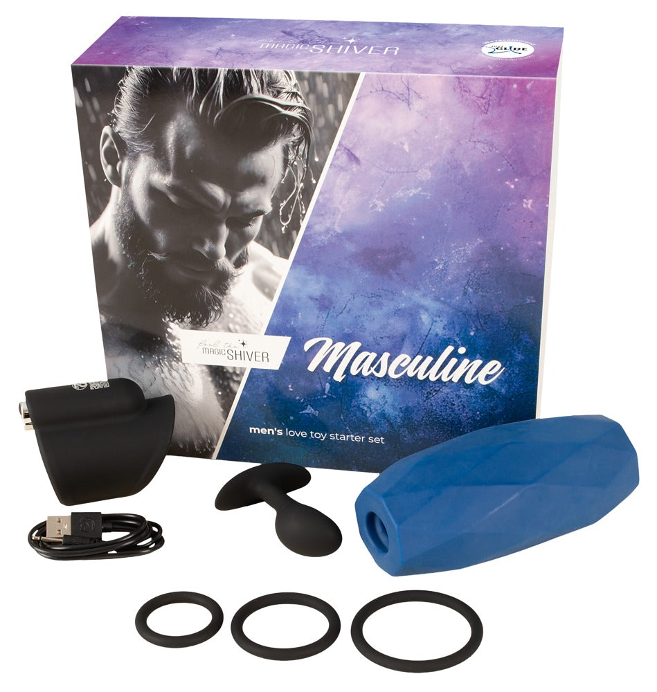 MAGIC SHIVER - MEN LOVE TOY STARTER SET MASCULINE