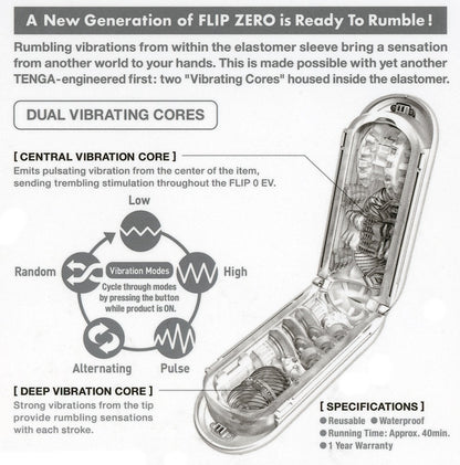 TENGA - FLIP ZERO ELECTRONIC VIBRATION