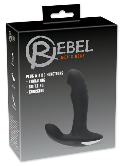 REBEL - REBEL PLUG WITH PERINEUM STIMULATOR